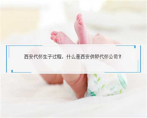 西安代怀生子过程，什么是西安供卵代怀公司？